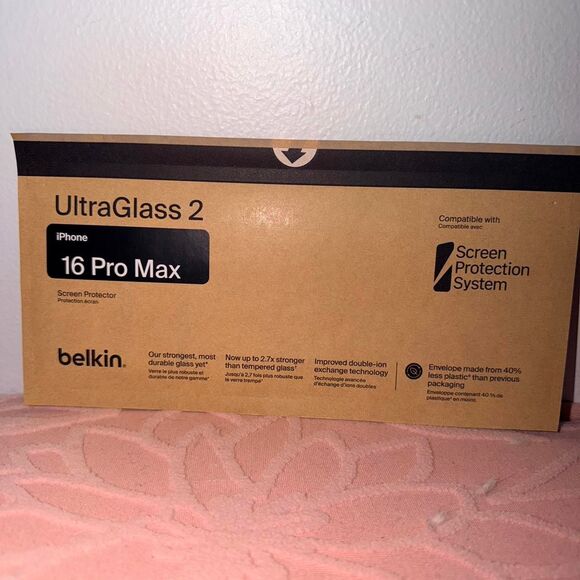 Belkin Other - Brand New Belkin Ultraglass 2 for iPhone 16 Pro Max